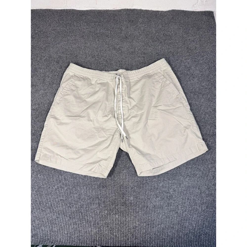Polo Ralph Lauren Chino Shorts 3XL Big 3XB Khaki Drawstring Stretch 9